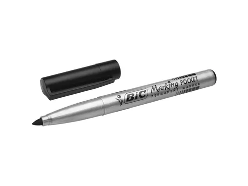 Viltstift Bic 1445 ecolutions rond fijn zwart