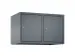 opzetkast,v. locker,2vak.,vak B 400mm,HxBxD 500x800x500mm,vleugeldeur