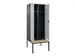 locker voor scheiding van kleding,HxBxD 2120x800x815mm,2vak