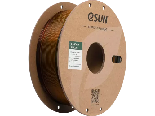 eSUN 3D printer Filament PLA-Clear 1,75mm Oranje Grijs Blauw 1kg