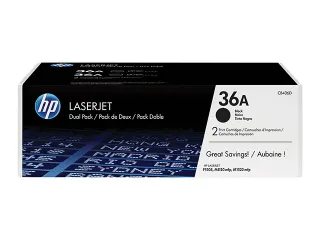 CB436AD HP 36A LJ cartridge (2) black - 1