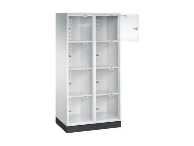 grootvolume-lockersysteem,HxBxD 1750x820x500mm,2x4vakken,cil.-slot