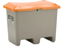 strooigoedbak,200l,HxBxD 690x890x600mm,GVK,grijs,deksel oranje