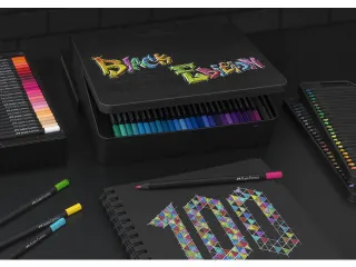 Kleurpotlood Faber-Castell Black Edition 100 stuks in bliketui - 6