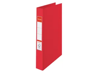 Ringband Esselte 2 rings O-mech A4 25mm Pp Rood - 1