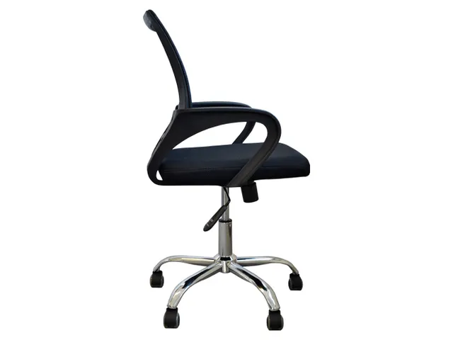 Bureaustoel Basic Net Zwart Stof