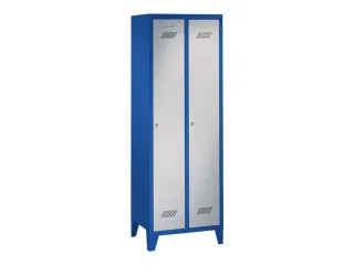 locker,HxBxD 1850x600x500mm,2vak,vak B 300mm,RAL7035,front RAL5010 - 2