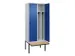locker voor scheiding van kleding,HxBxD 2120x800x815mm,2vak