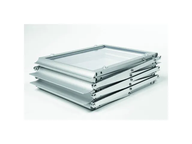 Brochurehouder Zigzag Acryl A4 opvouwbaar