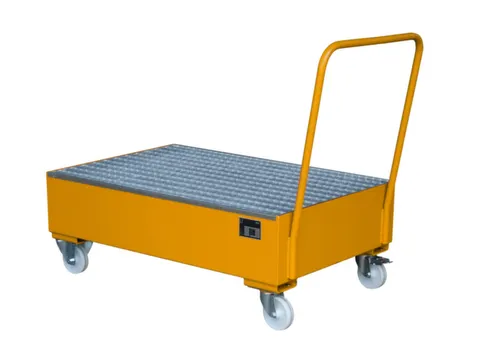 Mobiele Opvangbak Hxbxd 510X1200X800Mm 2X200L Staand Ral2000