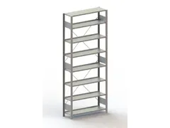 dossierstelling,grondveld,HxBxD 2500x1056x336mm,vaklast 80kg