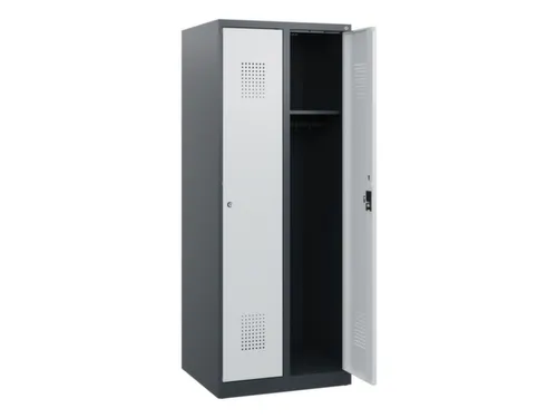 schoollocker,HxBxD 1530x600x500mm,2vak,vak B 300mm,cil.-slot