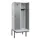 locker met bank,HxBxD 2120x800x815mm,2vak,vak B 400mm,draaigrendel