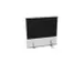 panneau de rehausse,p. table de bureau,Bl-blanc,BN8033-noir