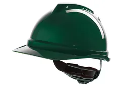 MSA V-Gard 500 ongeventileerde veiligheidshelm met Fas-Trac III binnen