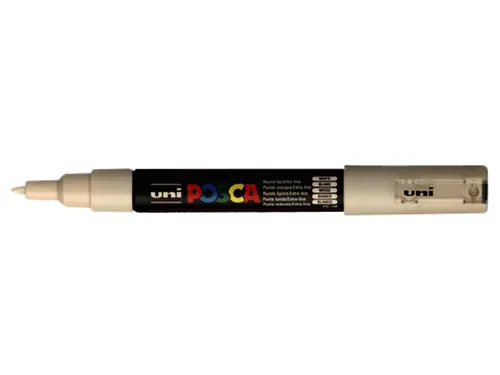 Verfstift Posca PC1MC Extra Fijne punt 0,7-1,0mm Wit