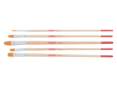 Penseel Talens Art Creation filament rond en plat set à 5 stuks