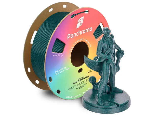 PLA Galaxy 1,75mm Donkergroen 1kg Panchroma 3D Filament