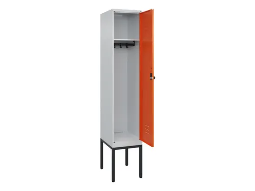 locker,HxBxD 2120x400x500mm,1vak,vak B 400mm,draaigrendel