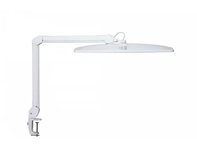 Werkpleklamp LED MAULexplore dimbaar Wit met tafelklem