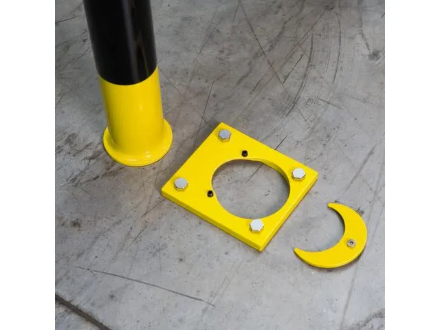 Aanrijdbeschermingsbeugel Wegneembaar 600x750mm Met Kunststofcoating