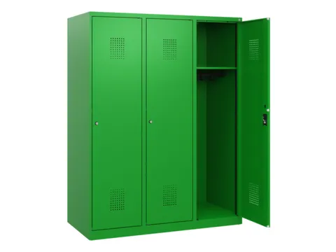 schoollocker,HxBxD 1530x1200x500mm,3vak,vak B 400mm,cil.-slot