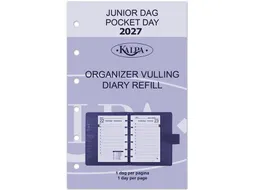 Agendavulling 2027 Kalpa Pocket 1dag/1pagina