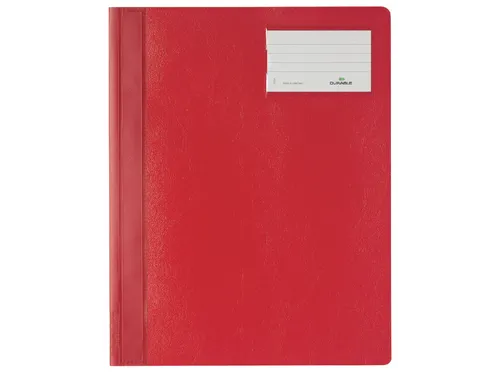 Snelhechter Durable A4 PVC etiketvenster rood