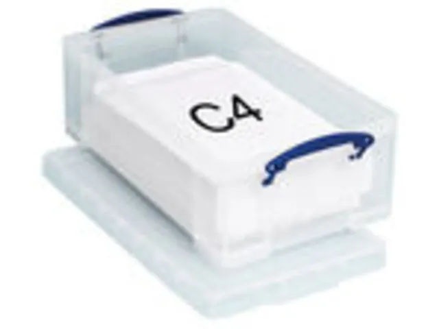 Boîte de rangement Really Useful 4L 30 compartiments 395x255x88mm tra