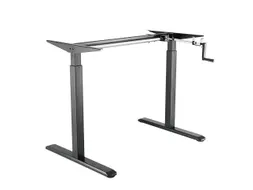 Dextro Solo onderstel Slinger Zit-Sta 120-180 breed, kleur Zwart