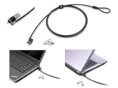 Lenovo 57Y4303 Laptopbeveiliging 1,52 m kabelslot roestvrijstaal