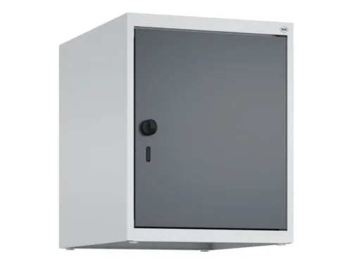opzetkast,v. locker,1vak.,vak B 400mm,HxBxD 500x400x500mm,vleugeldeur