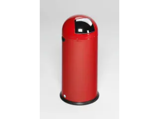 Push Afvalbak Staalplaat 52 Liter 880x415mm Rood - 2
