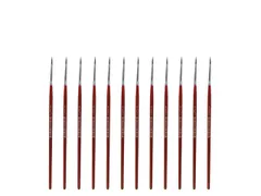 Penseel Kangaro Serie 120 rond Nr. 0 geitenhaar doos 12 stuks