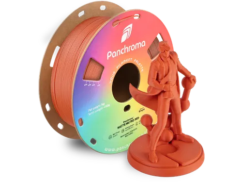 PLA Matte 1,75mm Muted rood 1kg Panchroma 3D Filament