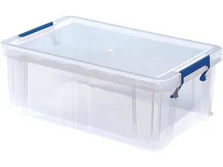 Opbergdoos Transparant 10 Liter 4 Stuks - 5