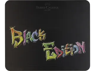 Kleurpotlood Faber-Castell Black Edition 100 stuks in bliketui - 3