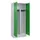 PBM-locker,HxBxD 1950x800x500mm,2vak,vak B 400mm,draaigrendel