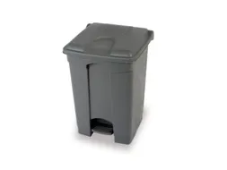 Afvalbak 70 liter HxbxD 673x412x495mm PP grijs