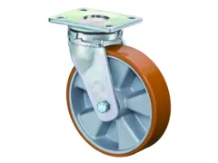 Zwenkwiel 800kg Øxb 200x50mm Gegoten Pu Aluminium Velg