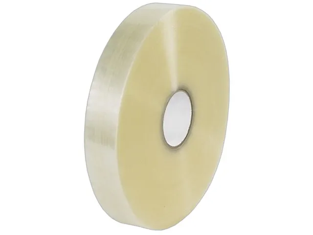 Machine verpakkingstape PP/rubber transparant 50mmx1000m 25 µm 6 rol