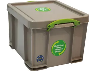 Opbergdoos 35 Liter Gerecycleerd Grijs - 1