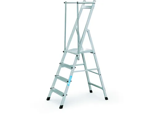 platformladder,bordes HxBxD 1740x400x400mm,7trede(n),aluminium