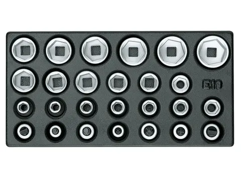 1500 ES-19 IS Set doppen 1/2 inch in 1/3 ES module