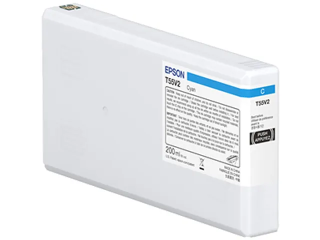 Epson C13T55W200, Cyaan, Inkt op pigmentbasis, 200 ml, 1 stuk(s), Enke