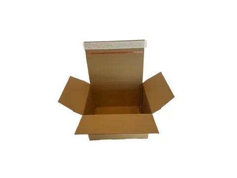 Verzenddoos Quickbox IEZZY 400x260x250mm B-golf bruin 10 stuks