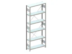 Inhaakstelling Basisveld 2500x1056x336mm 6legborden 230kg Verzinkt