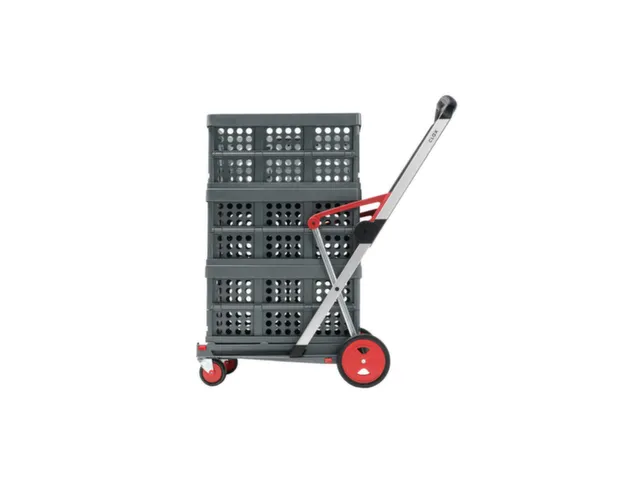 vouwbare winkelwagen,draagverm. 60kg,2etage(s),HxLxB 1025x890x550mm