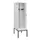 locker met bank,voor scheiding van kleding,HxBxD 2120x600x815mm,2vak