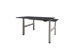 Dextro Plus Duo Zit-sta Bureau Elektrisch 200x80 houtprint schaduw alu